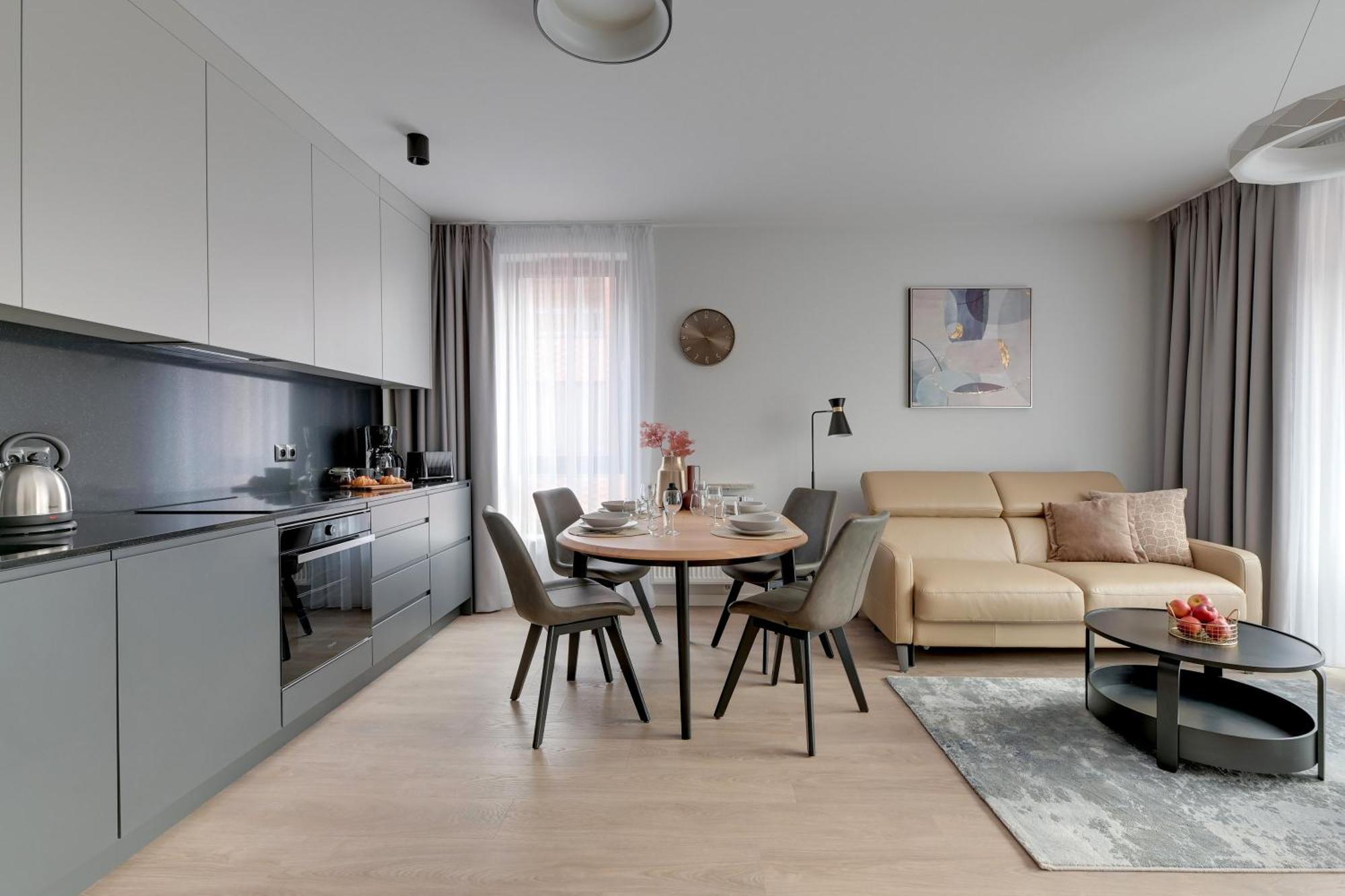 Scala 60H City Center Premium Apartments With Parking By Lion Apartments Gdansk Exterior foto