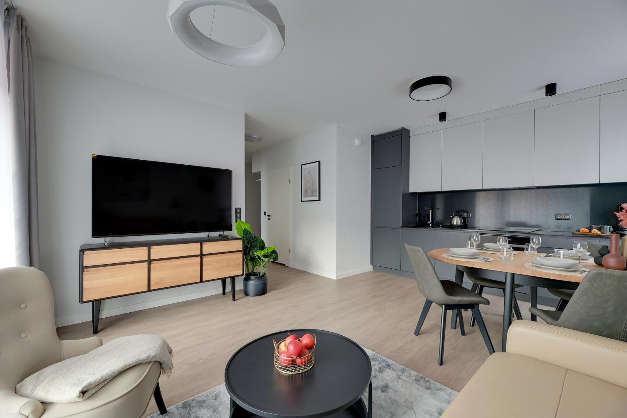 Scala 60H City Center Premium Apartments With Parking By Lion Apartments Gdansk Exterior foto
